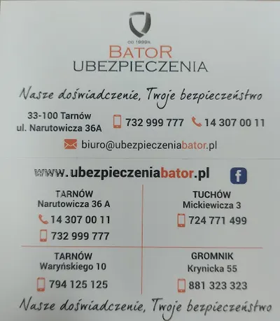 UBEZPIECZENIA Bator